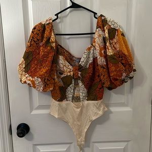 Puff Sleeve Bodysuit